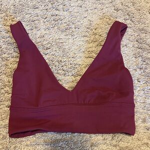 Lululemon Athletica Deep Red Bralette
